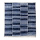 Izra | Indigo with natural back | 290 cm x 358 cm