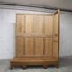 Art Deco oak sculpted wardrobe - Flemish workshop circa 1930