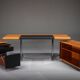 Executive office set from Walter Knoll / Wilhelm Knoll, Germany, 1970s, set of 3