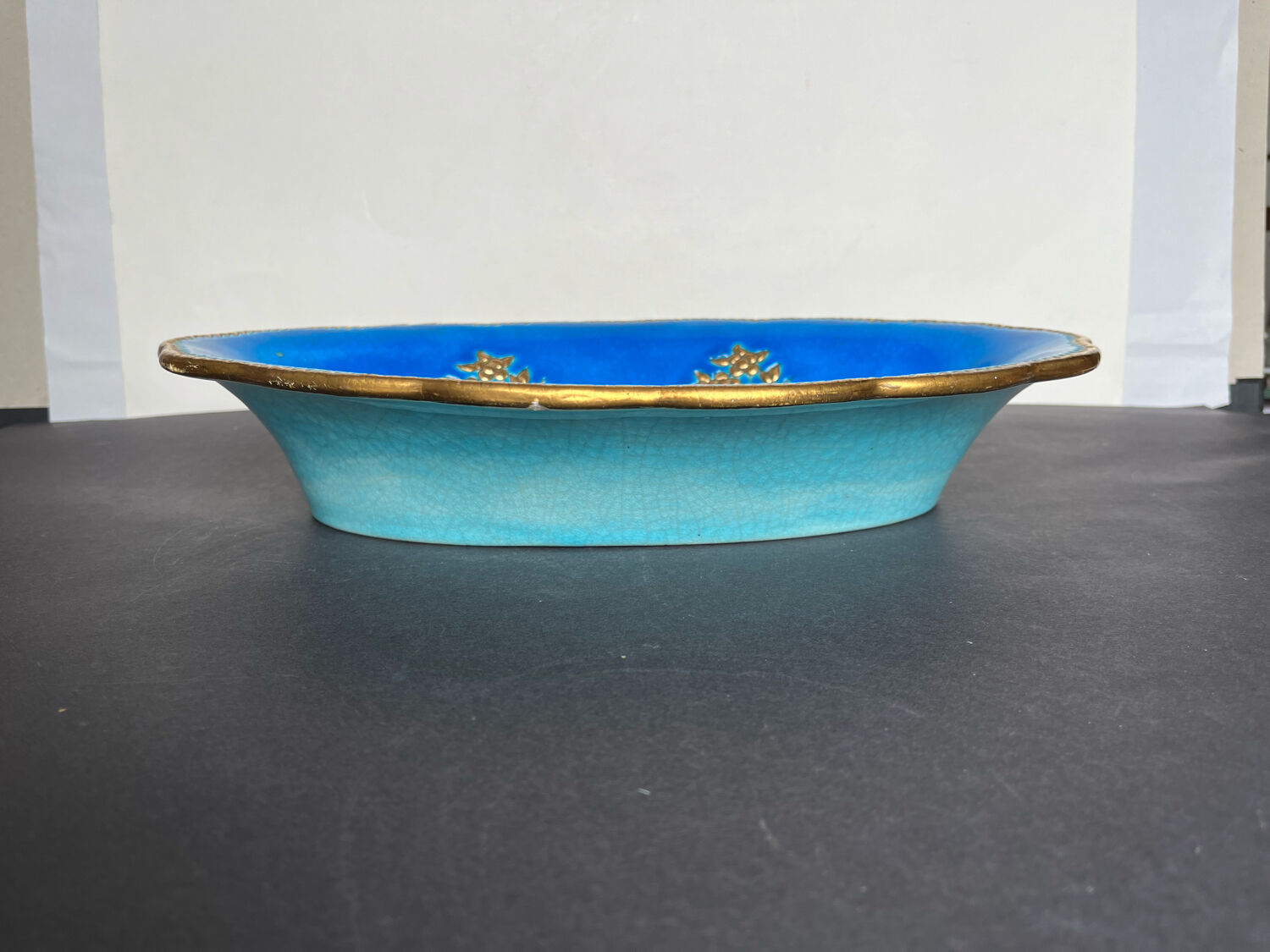 Basket or Banette in Longwy enamels