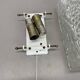 cubic Hollywood Regency Ice Glass Wall Light Made by Kalmar Lights, 1960s