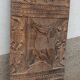 Ancienne porte en bois Sénoufo de Côte d'Ivoire