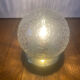 Applique ou plafonnier globe vintage en verre