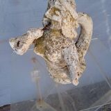 Gargoyle in cement mermaid bugle cathedral ep 1950