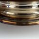 Art Deco Silver Metal Centerpiece - Octagonal Shape