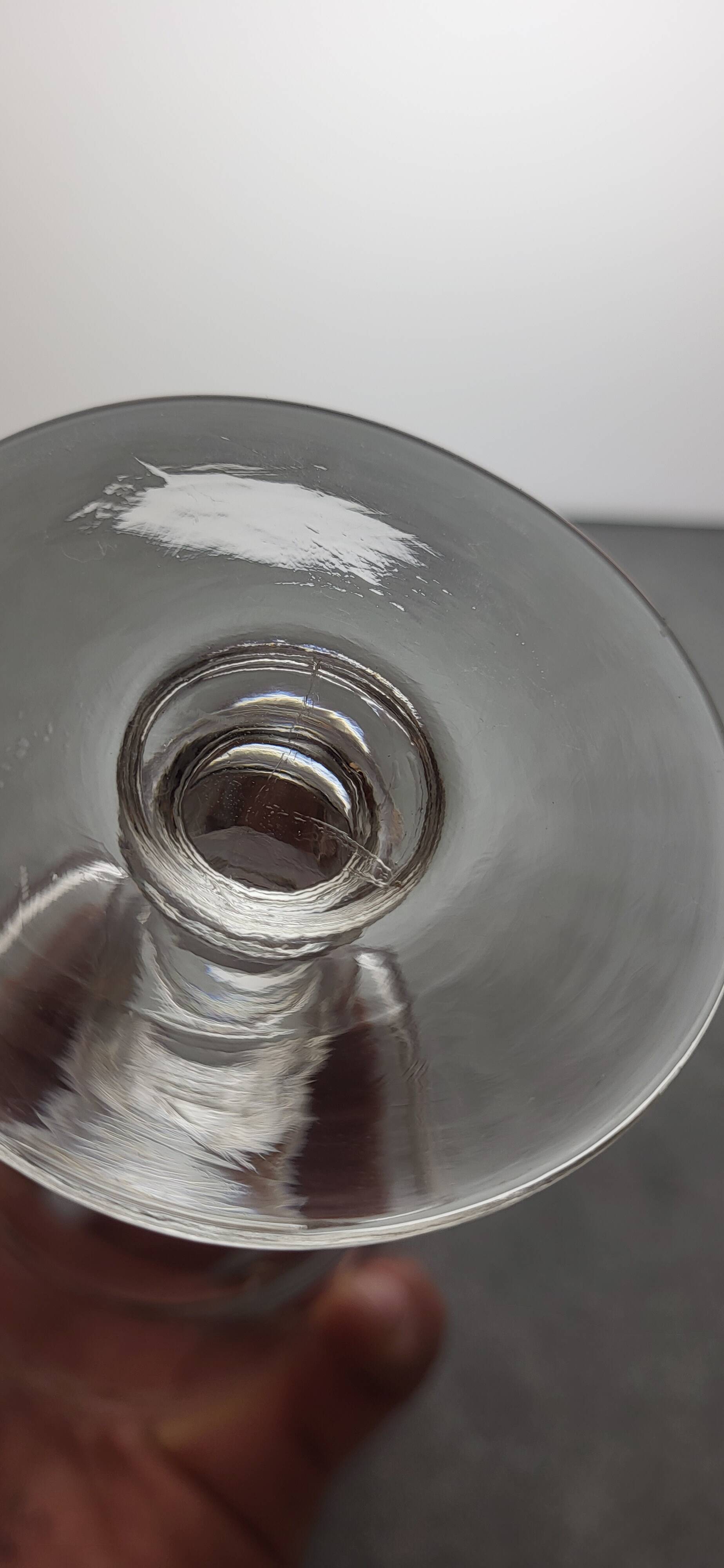 6 verres à eau / vin, XIXème