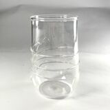 Verres à eau décorés d'une spirale