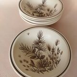 6 WH Grindley “Pinewood” soup plates