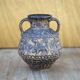 Vintage Jasba ceramic vase, vase with handles, amphora vase