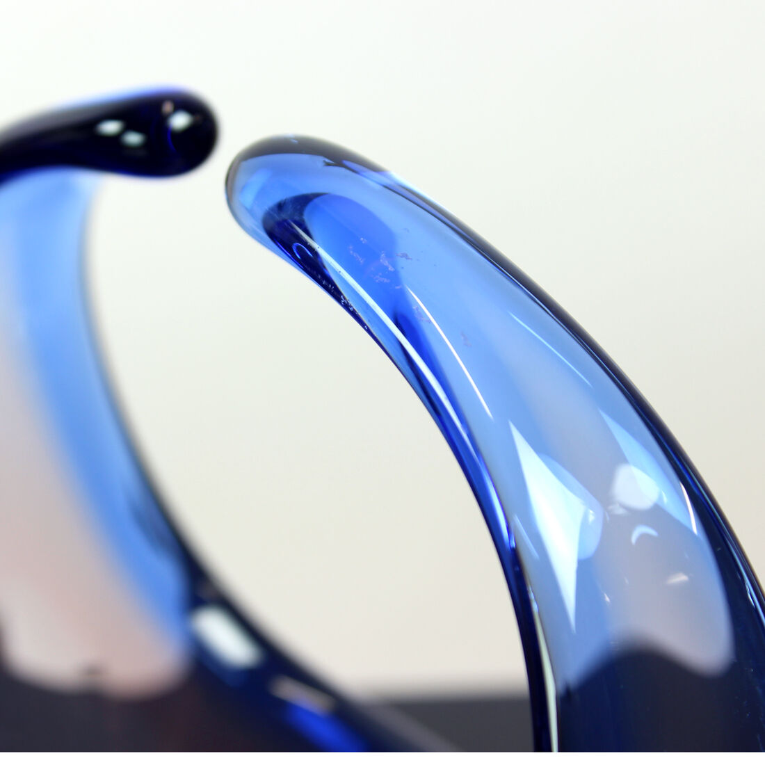 Art glass bowl by frantisek zemek for sklarna mstisov, 1960s