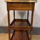Small mahogany side table in Louis XVI style.
