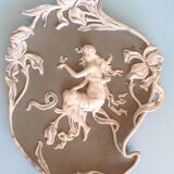 Empty decorative pocket art nouveau 1900