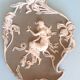 Empty decorative pocket art nouveau 1900