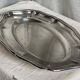 Silver-plated metal tray in the Wiskemann style, Louis XV.
