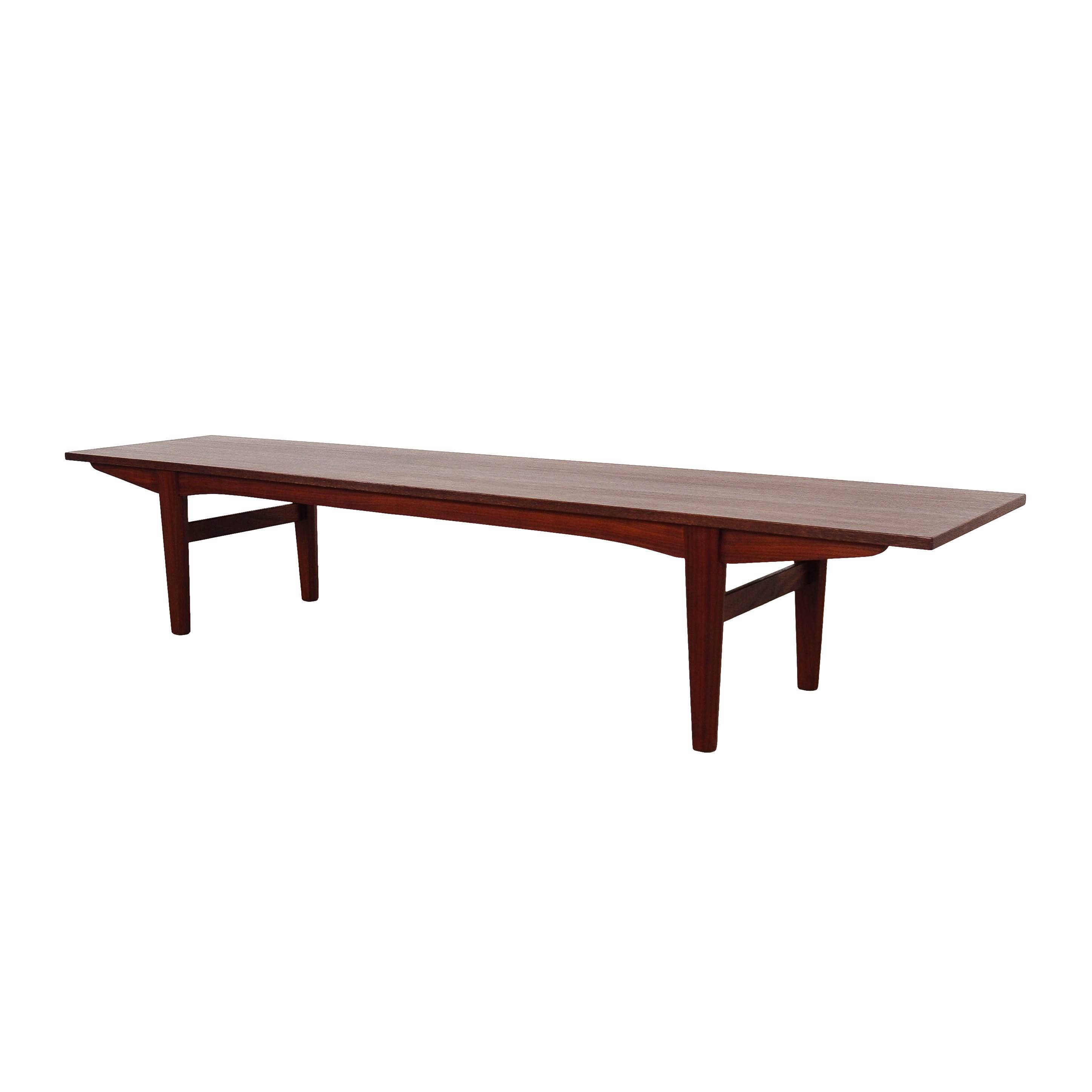 Teak lowboard, Danish design, 1970s, made in Denmark