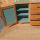 Vintage wooden sideboard refurbished – 1 door and 4 drawers