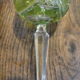 Old crystal glass Saint Louis Roemer cut green Absinthe