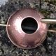 Red copper/vintage ball watering can 60s/70s