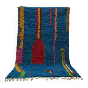 Tapis bérbere fait main traditionnelle 250cmx150cm