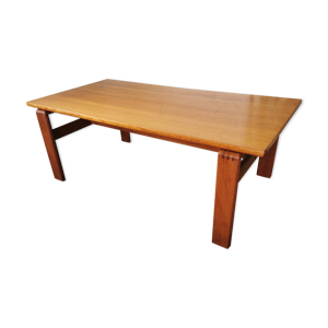 Table basse en teck style scandinave