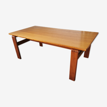 Scandinavian style teak coffee table