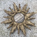 Genuine antique sun mirror