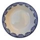 Large shallow dish in Sarreguemines earthenware, "Capri" model.