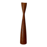 Mid-Century Danish Teak Tulip Candle Holder, 1960s