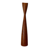 Mid-Century Danish Teak Tulip Candle Holder, 1960s