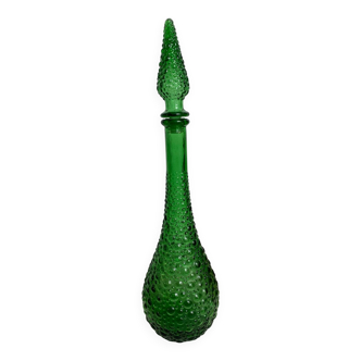 Vintage Empoli glass carafe from Italy