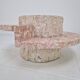 Round Mactan or Fossil Stone Coffee Table by Magnussen Ponte, 1980s