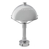 Chrome lamp signed by hand by its creator Marc Held