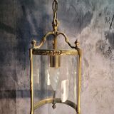 Golden bronze vestibule lantern