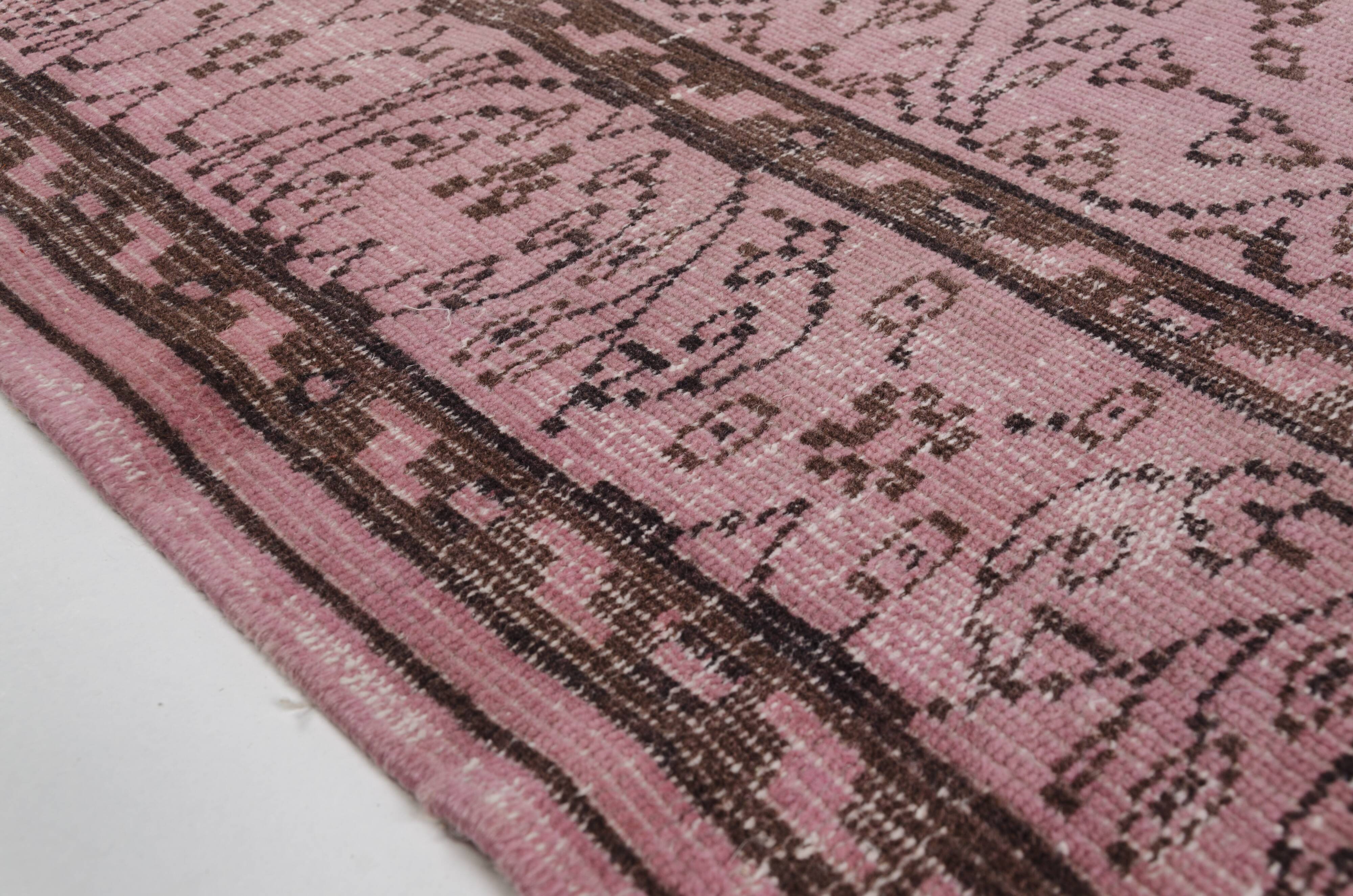 Home Living Oushak Pink Rug sku2520