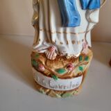 Religious Statuette of Our Lady of Lourdes, Saint Virgin Mary