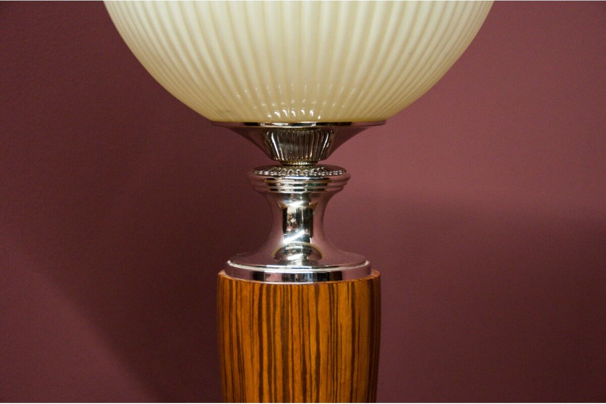 Art Deco table lamp, Poland, mid 20th century.