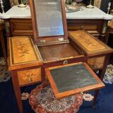 18th-century hairdresser with Louis XVI marquetry decoration.