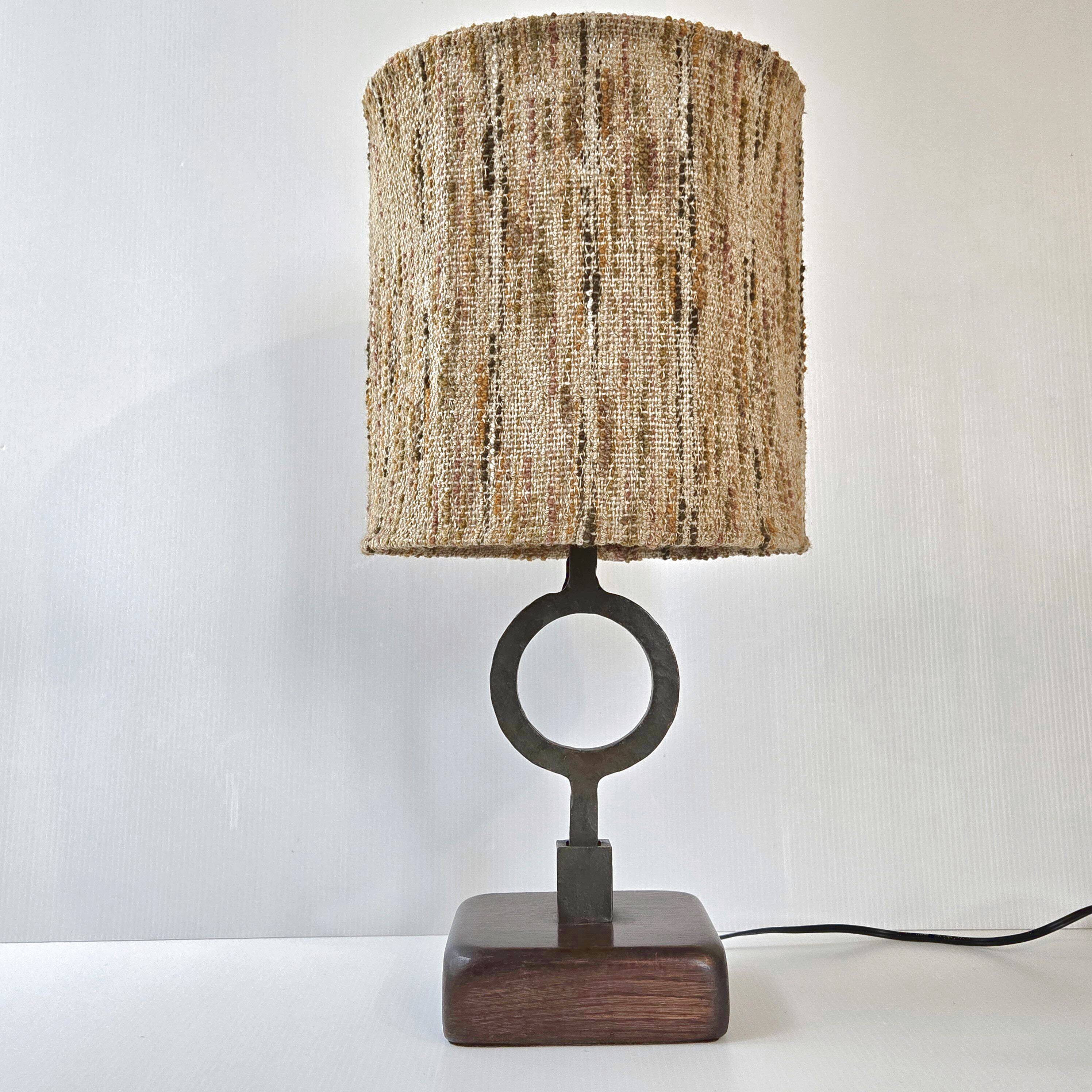 Vintage Brutalist Lamp 1970