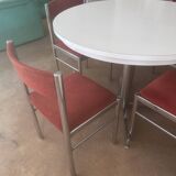 Vintage 1970s table and 4 chairs set.