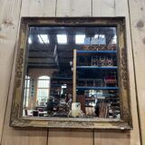 Miroir carré époque restauration
