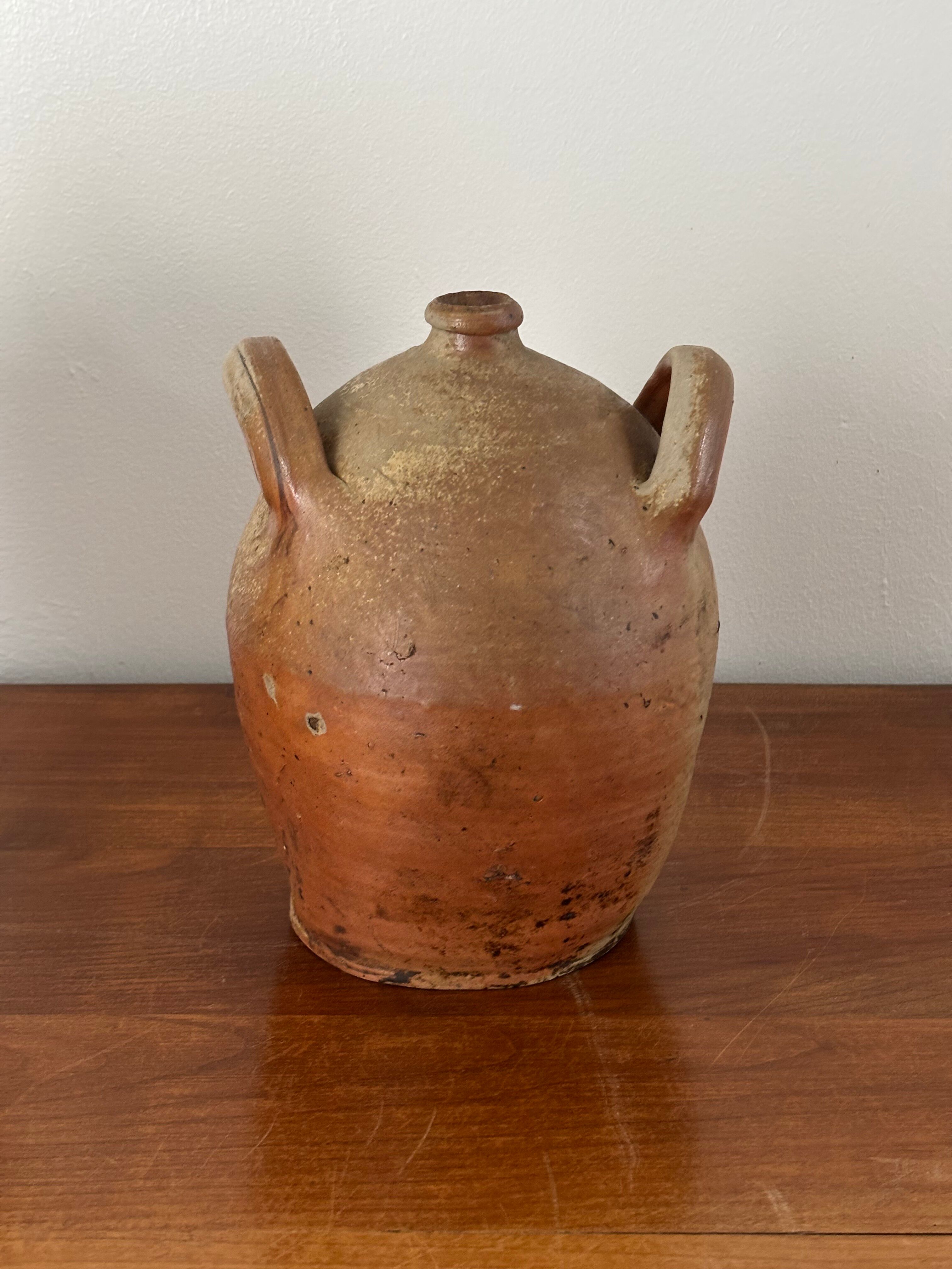Ancient terracotta jar