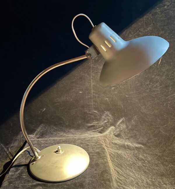 Lampe de table industrielle, Bauhaus, année 50