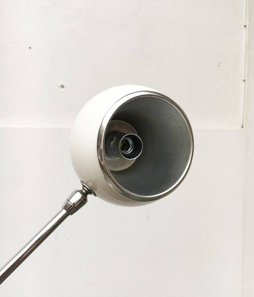 Floor lamp model Orbiter from the mid-century space age by Robert Sonneman for Luci Italia, 1960s.