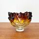 Mid-Century Modern Art Glass Tree Bowl by Kai Blomqvist for Kumela, Finland, 1960s
