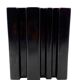 Angelo Mangiarotti, Space age brown ceramic vase, Fratelli Brambilla Italy ca. 1968