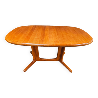 Teak dining table glostrup denmark 1960.