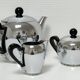 Tea set "Bombé" Carlo Alessi vintage stainless steel