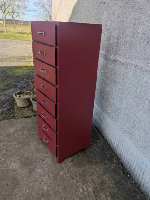 High chest of drawers, tallboy