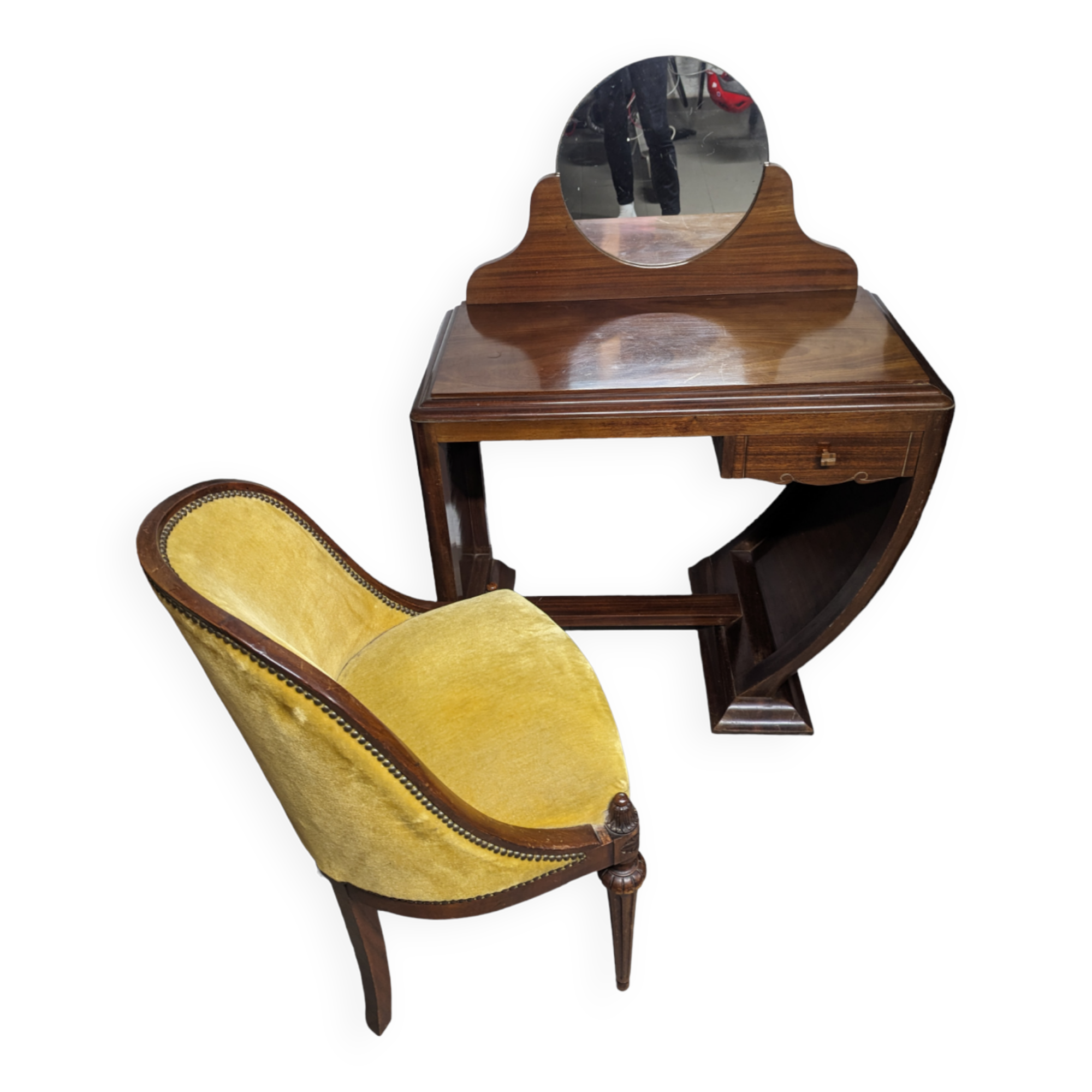 Hairdresser art deco liner