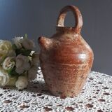 Gargoulette in pyrite stoneware, raw and authentic appearance, early twentieth century